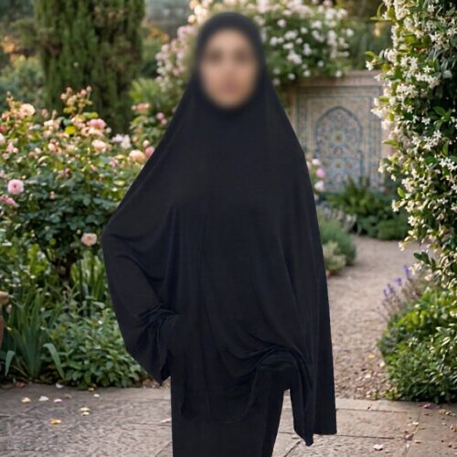 Black Premium Sleeveless Custom Fit Jilbabs