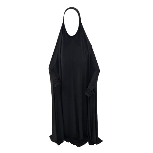 Black Premium Maxi Jilbabs Muslim Prayer