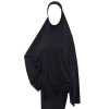 Black Premium Sleeveless Jilbabs