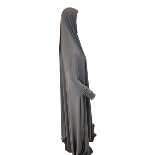 Charcoal Premium Maxi Muslim Prayer Jilbabs