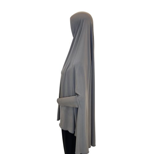 Charcoal Premium Sleeved Jilbabs
