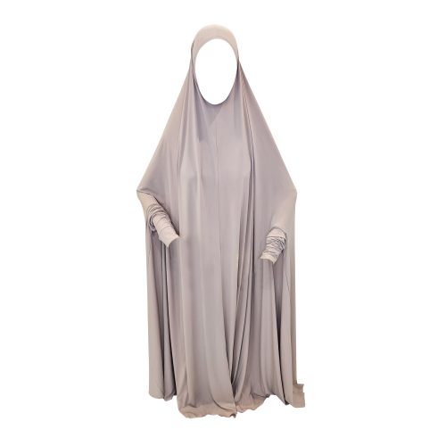Dusty Nude Premium Maxi Muslim Prayer Jilbabs