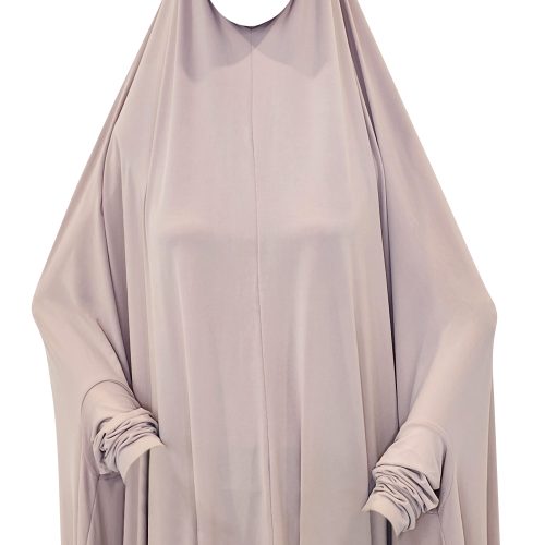 Dusty Nude Premium Maxi Muslim Prayer Jilbabs