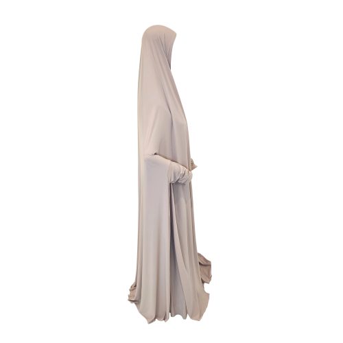 Dusty Nude Premium Maxi Muslim Prayer Jilbabs