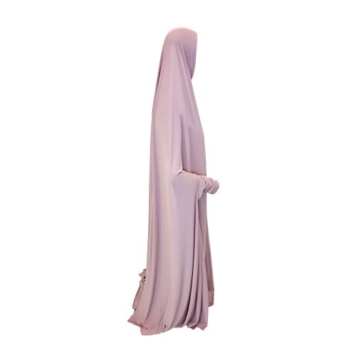 Dusty Pink Premium Maxi Muslim Prayer Jilbabs