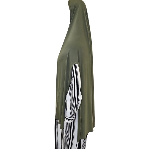 Khaki Premium Coat Jilbabs