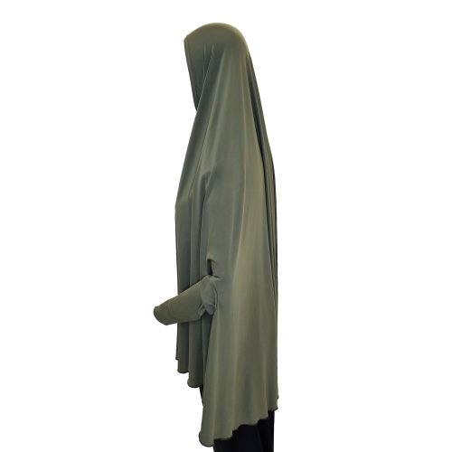 Khaki Premium Sleeved Jilbabs