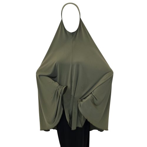 Khaki Premium Sleeveless Jilbabs