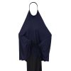 Navy Premium Sleeveless Jilbabs