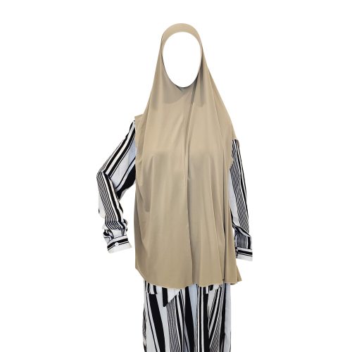 Dark Nude Premium Coat Jilbabs