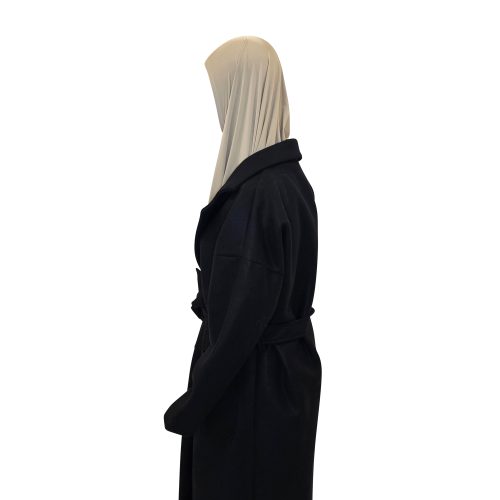 Dark Nude Premium Coat Jilbabs