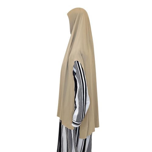 Dark Nude Premium Coat Jilbabs