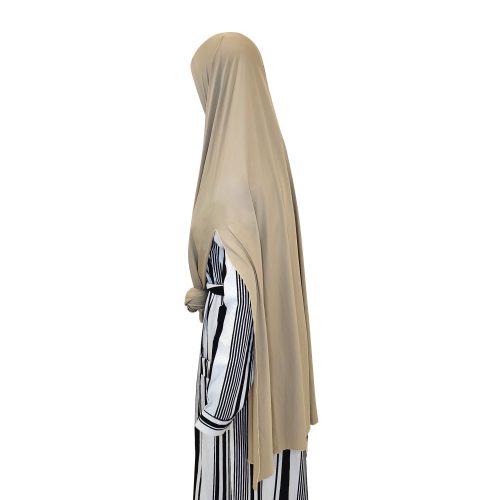 Dark Nude Premium Coat Jilbabs