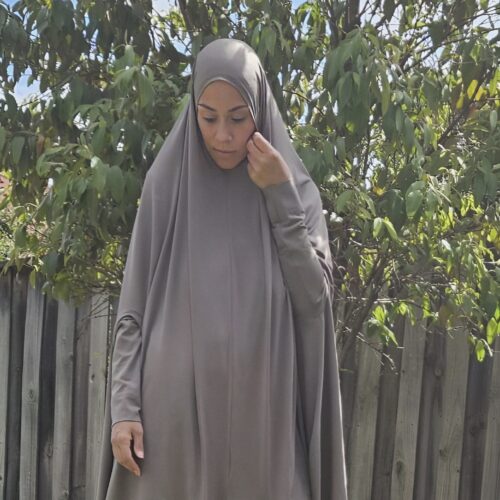 Custom Fit Sleeved Jilbab