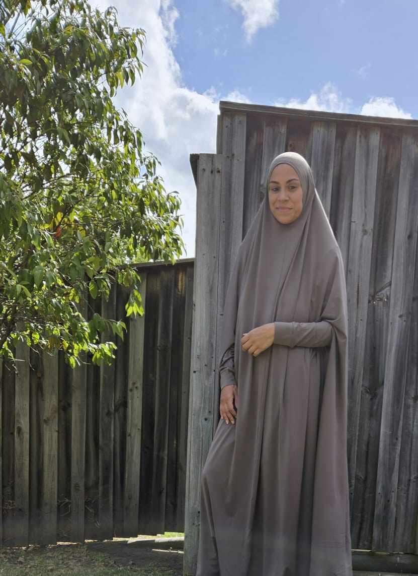 Charcoal Maxi Prayer Jilbabs
