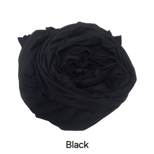 Ultra Lightweight Jersey Black Maxi Prayer Jilbabs