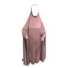 Ultra Lightweight Jersey Dark Dusty Pink Maxi Prayer Jilbabs