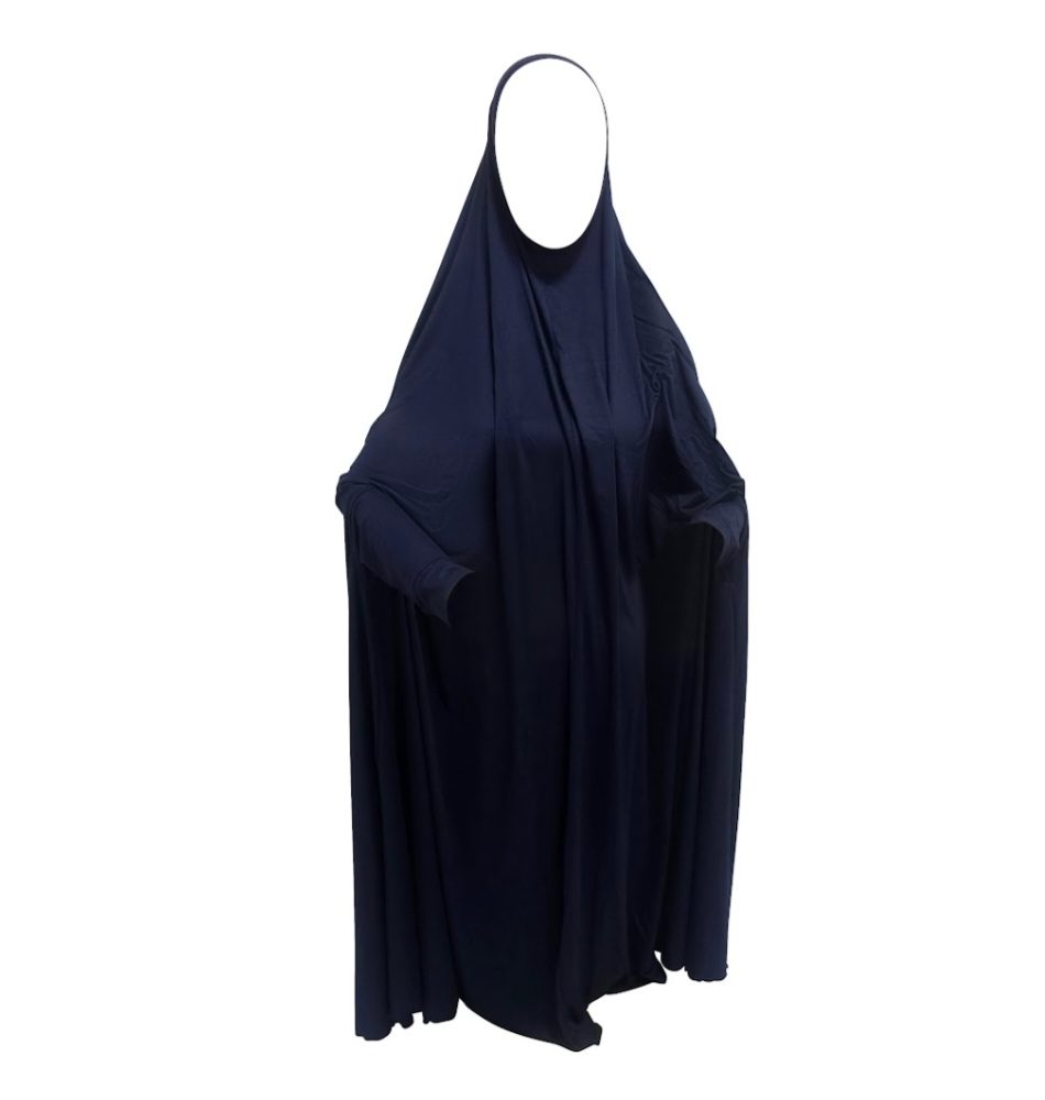 Ultra Lightweight Jersey Dark Navy Maxi Prayer Jilbabs