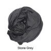Ultra Lightweight Jersey Stone Grey Maxi Prayer Jilbabs Thumbnail