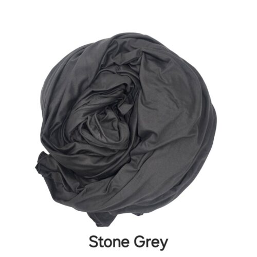 Ultra Lightweight Jersey Stone Grey Maxi Prayer Jilbabs Thumbnail